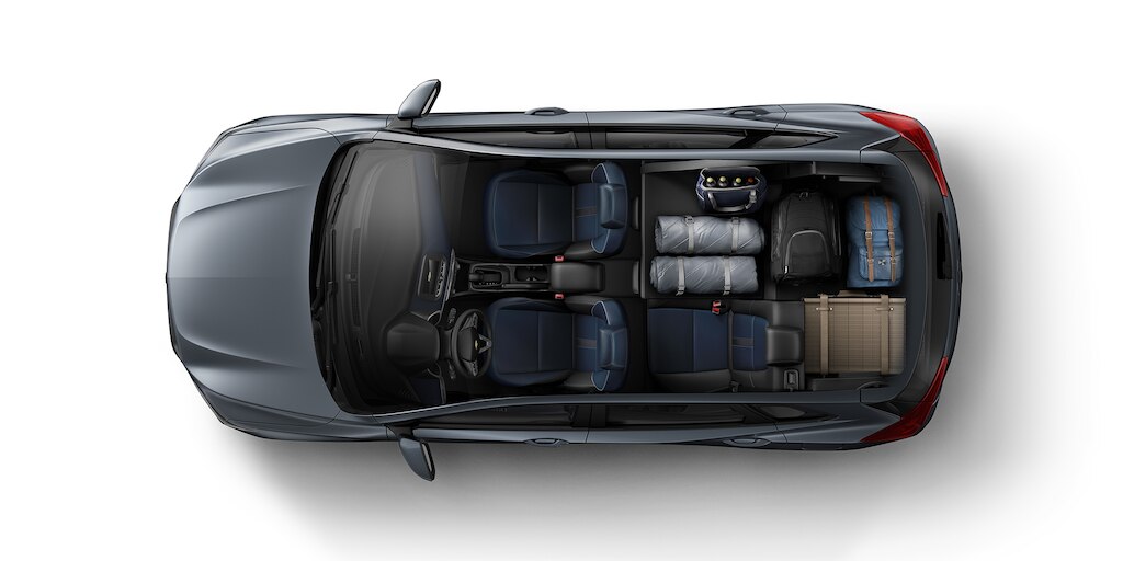 Distribución de espacio en Chevrolet Tracker, mejor SUV
