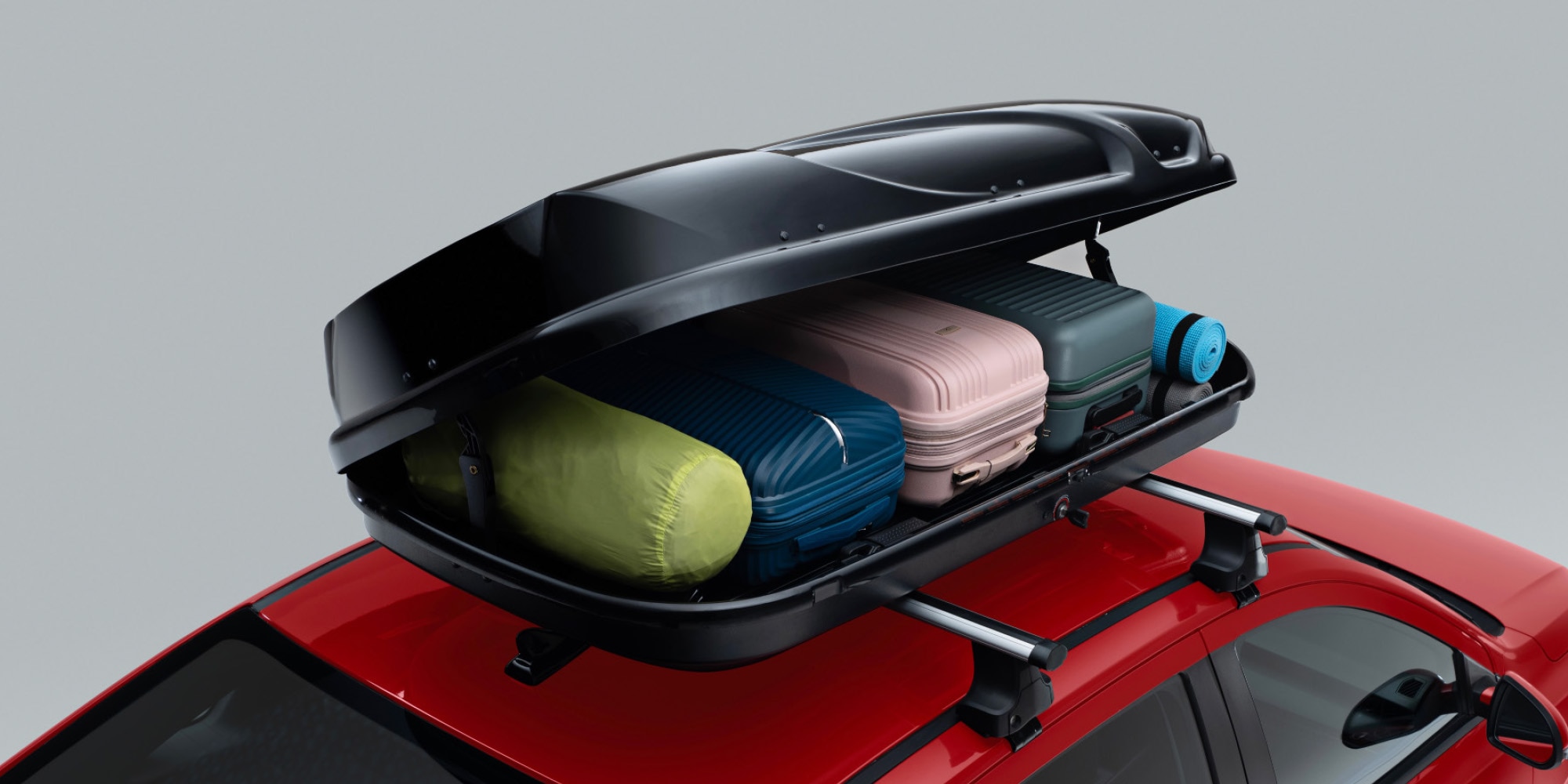 Nueva Traverse 2026, concha portaequipaje 450 L con emblema Chevrolet